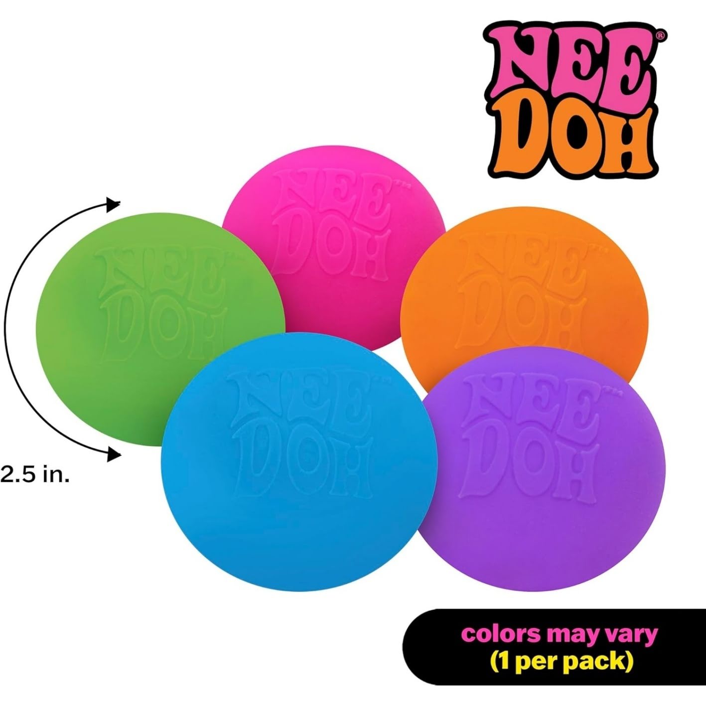 NeeDoh Original Sensory Ball ¨C Assorted Colors