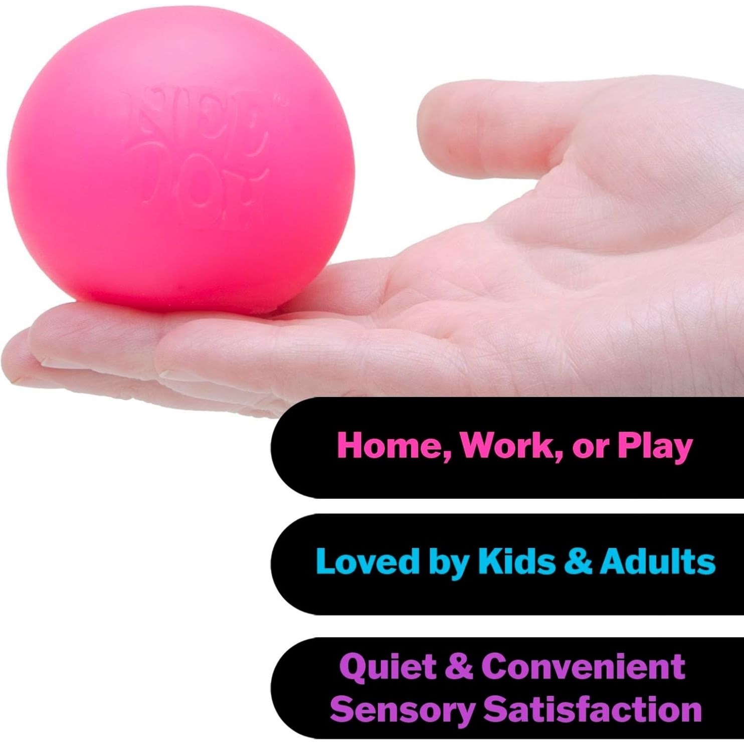 NeeDoh Original Sensory Ball ¨C Pink
