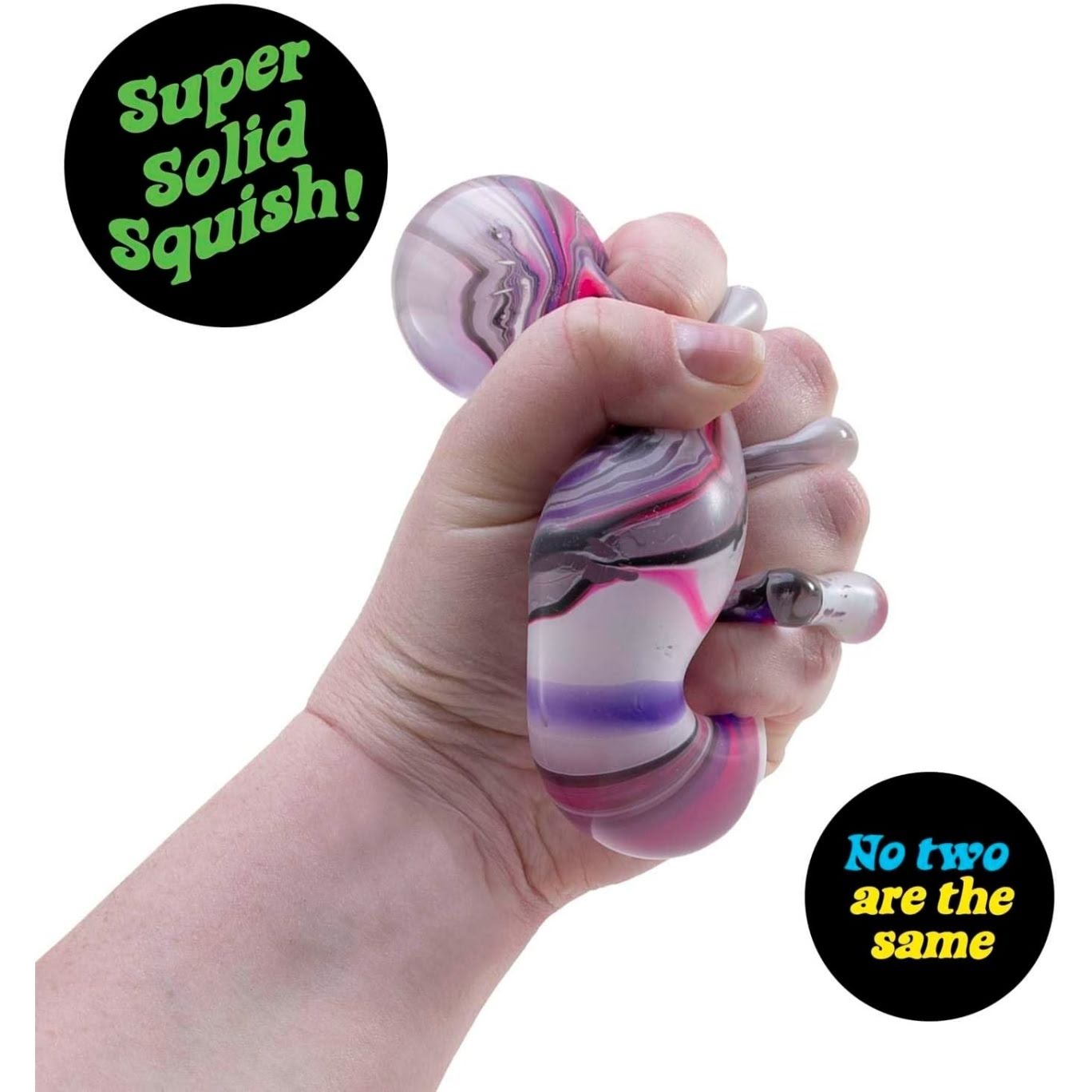 NeeDoh Nice Cube Swirl ¨C Solid Squish ¨C Assorted