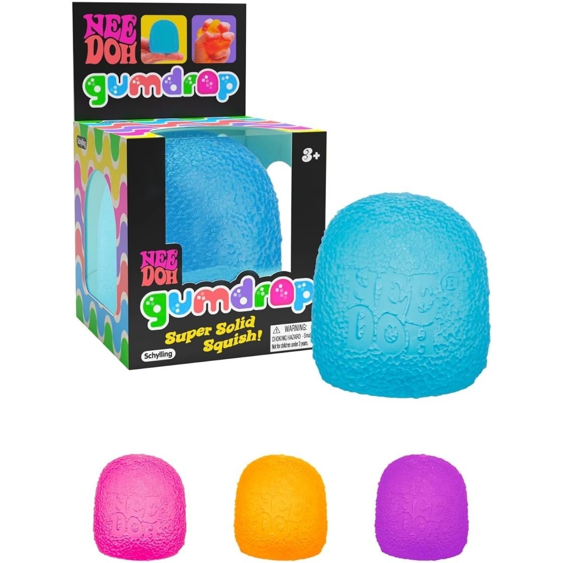 NeeDoh Gumdrop ¨C Textured Sensory Toy ¨C 2.5″