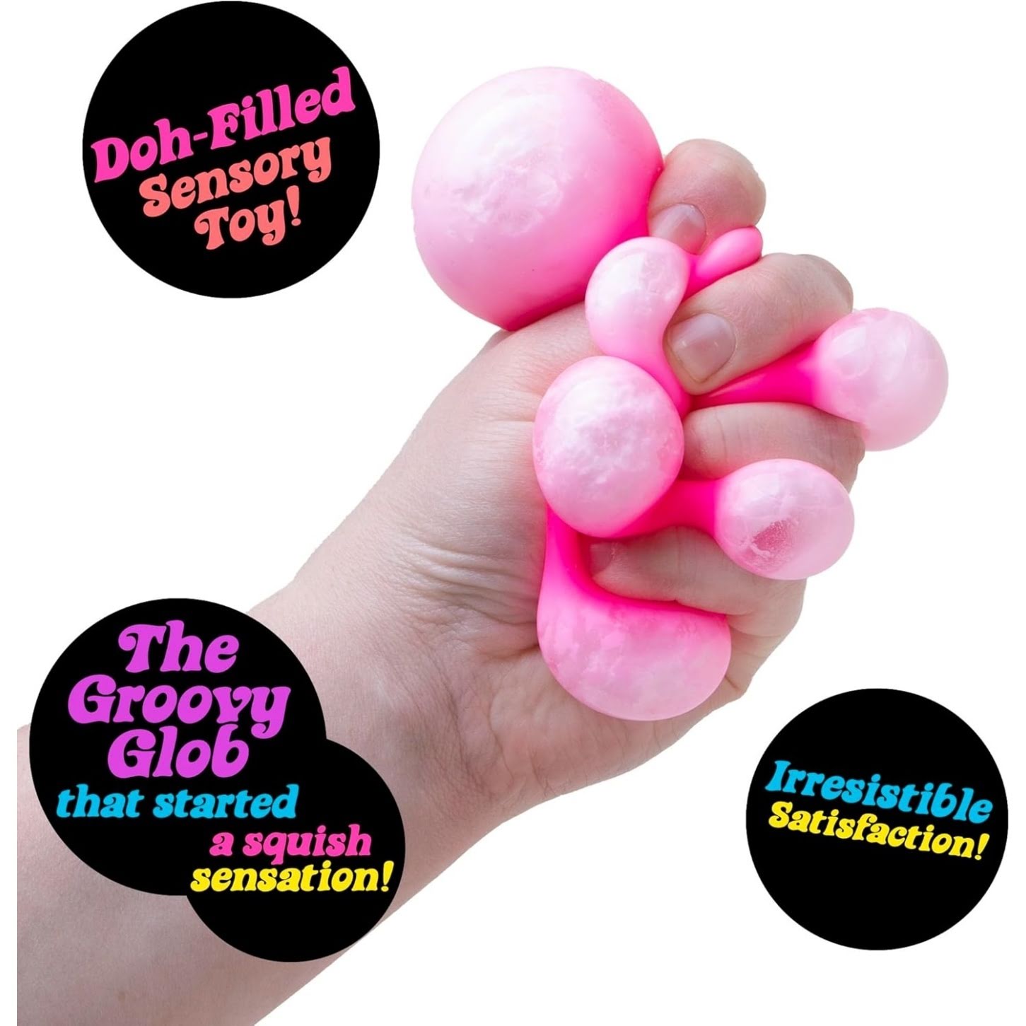 NeeDoh Original Sensory Ball ¨C Pink
