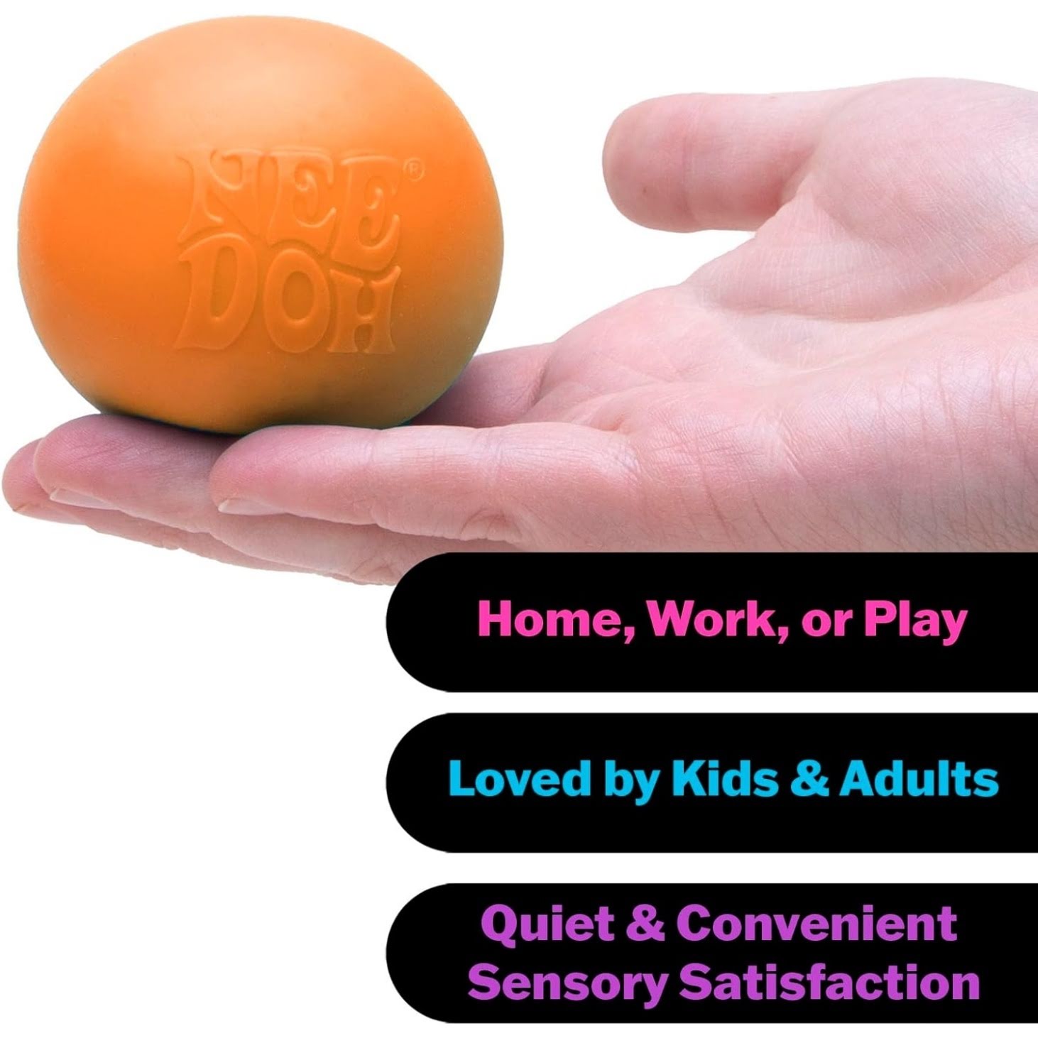 NeeDoh Original Sensory Ball ¨C Orange