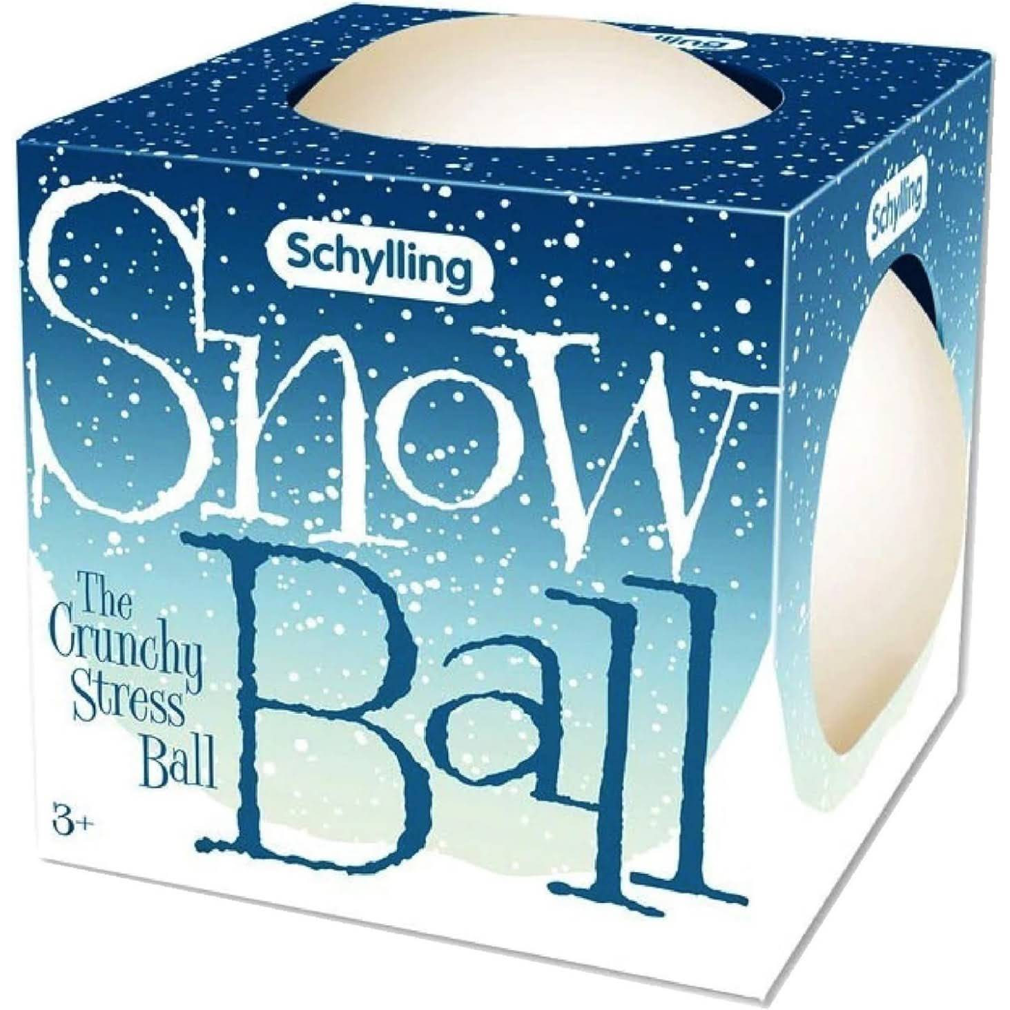 NeeDoh Snow Ball Stress Balls ¨C Crunchy &amp; Squishy ¨C 2 Pack
