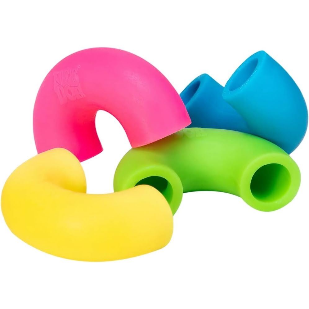 NeeDoh Mac ‘N’ Squeeze ¨C 4 Squishy Noodles ¨C Assorted