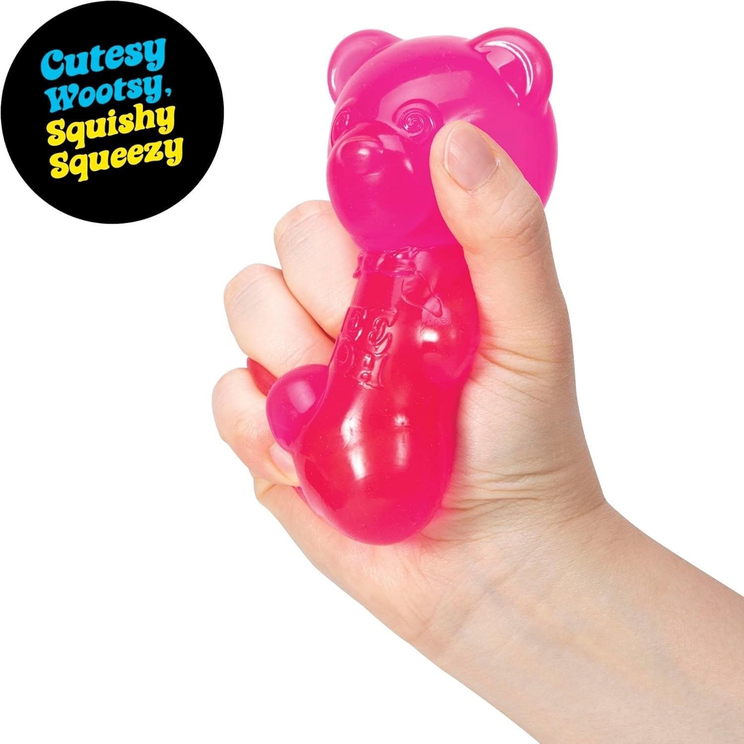 NeeDoh Gummy Bear ¨C Jelly Sensory Toy ¨C 3.5″