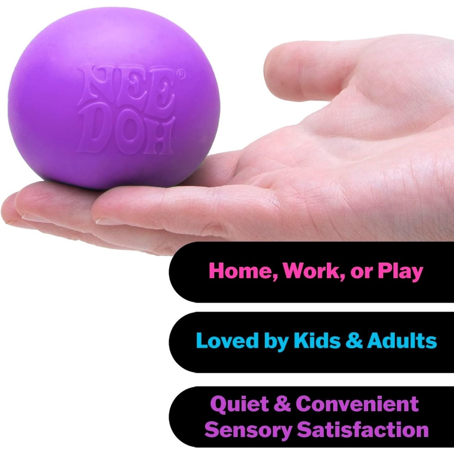 NeeDoh Original Sensory Ball ¨C Purple