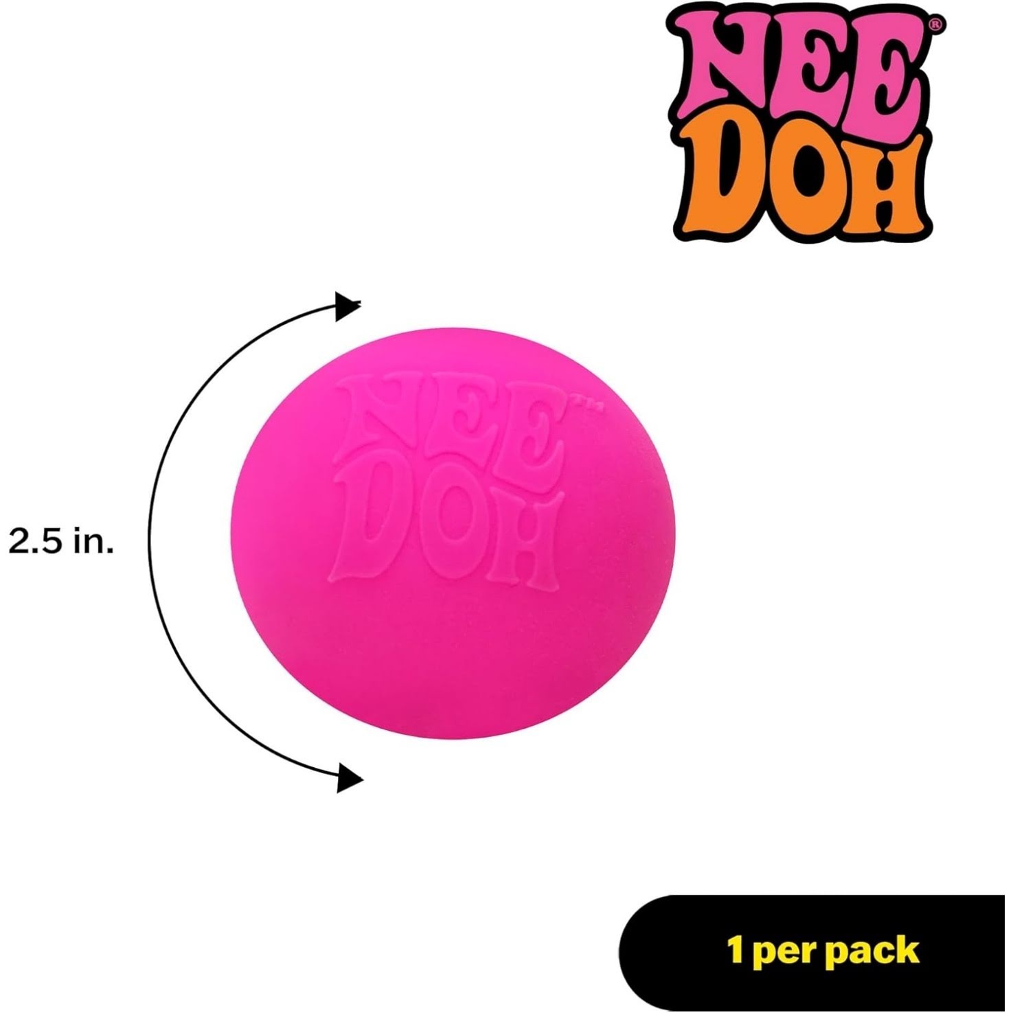 NeeDoh Original Sensory Ball ¨C Pink
