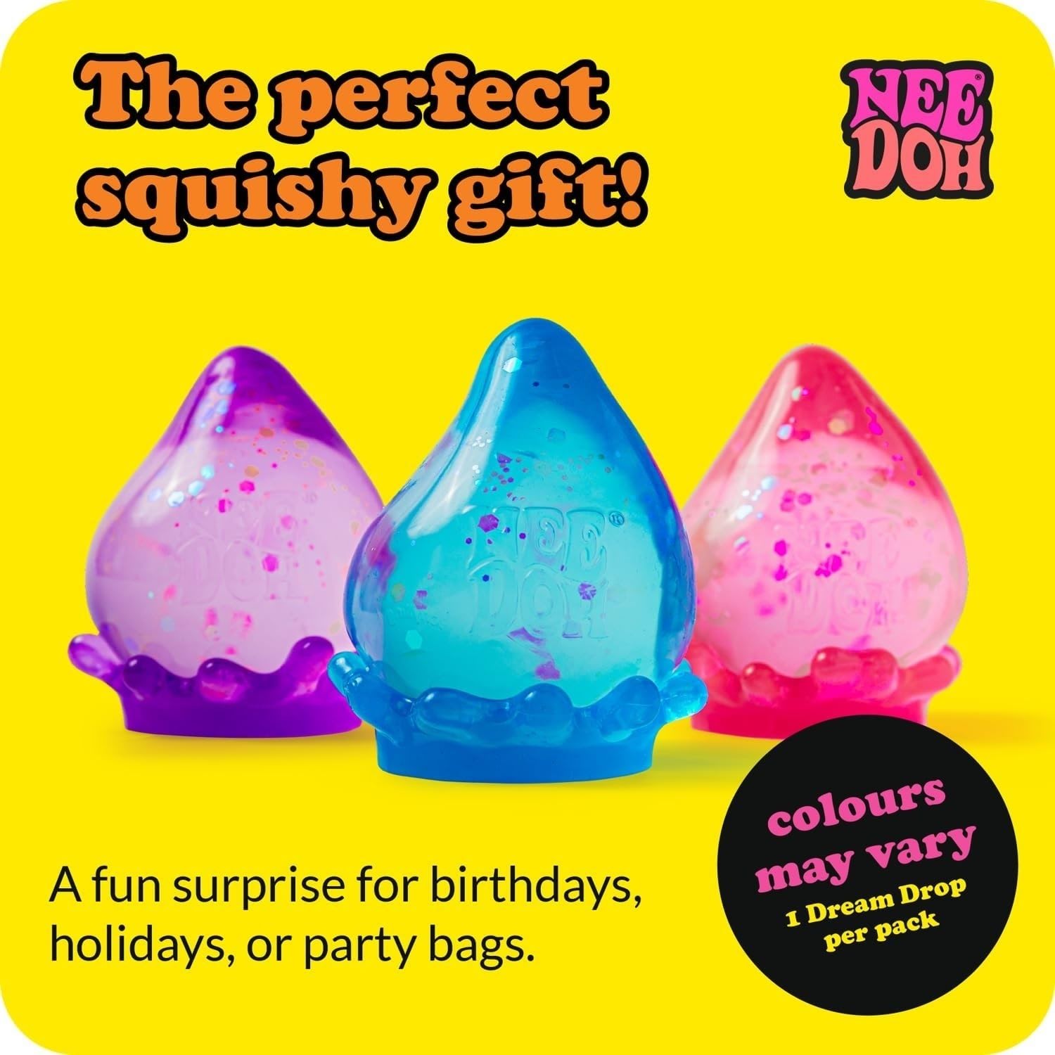 NeeDoh Dream Drop ¨C Smooth Squeeze ¨C 1 Pack